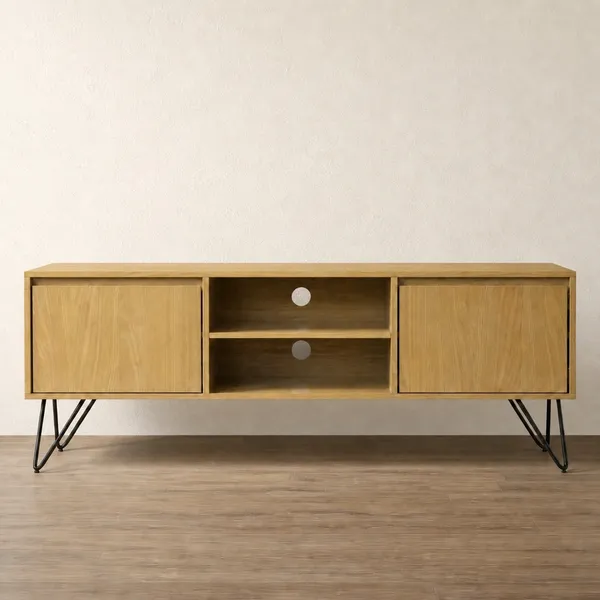 Generated creative variation preserving the wooden console